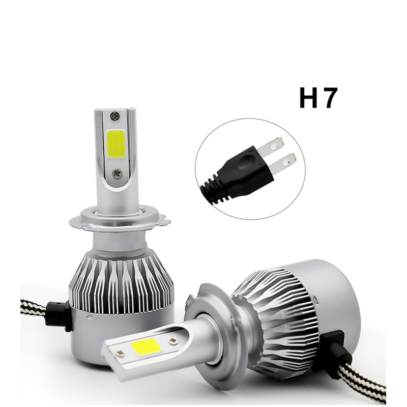Car Led Bulb H1 H3 H8 H11 - C6 Car Haedlight LED H4 H7