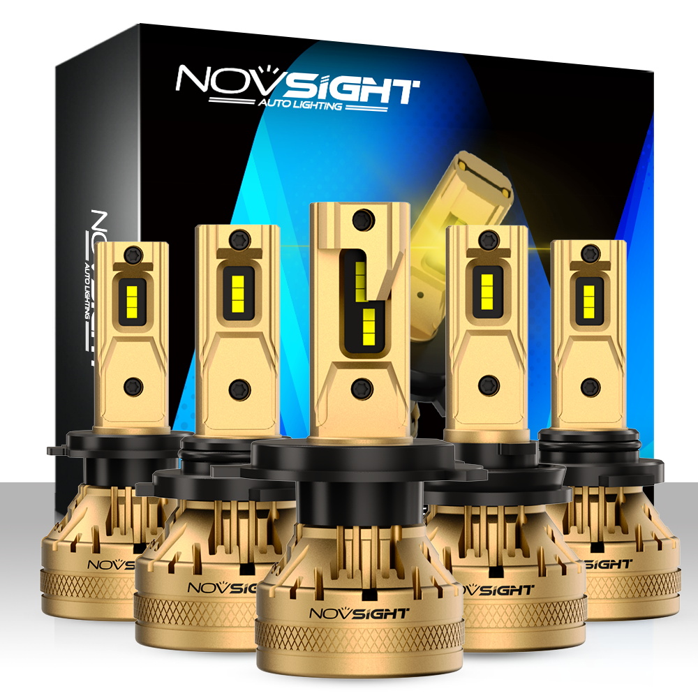 Led Fog Light H11 3000K Yellow - NOVSIGHT A500 N37Y Yellow Light 3000K