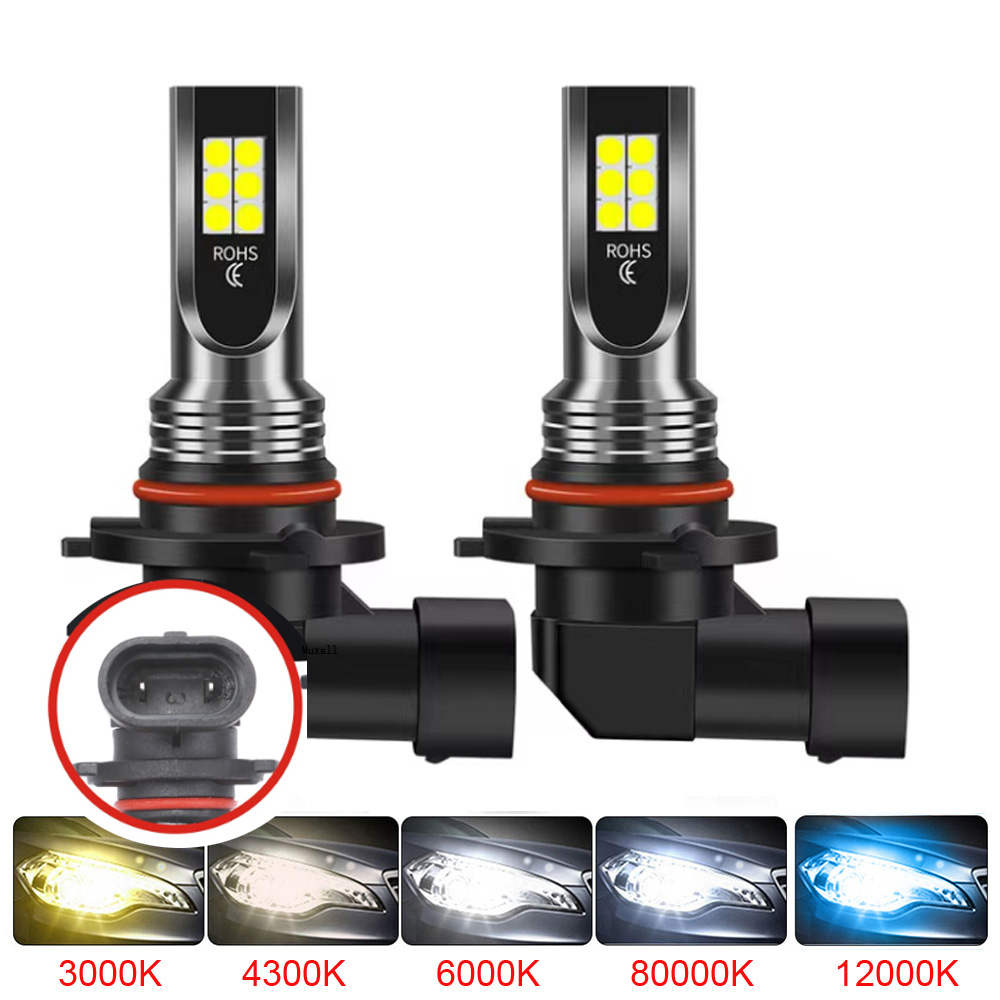 Car Led Bulb H1 H3 H8 H11 - 2Pcs 9005 9006 LED Car Fog