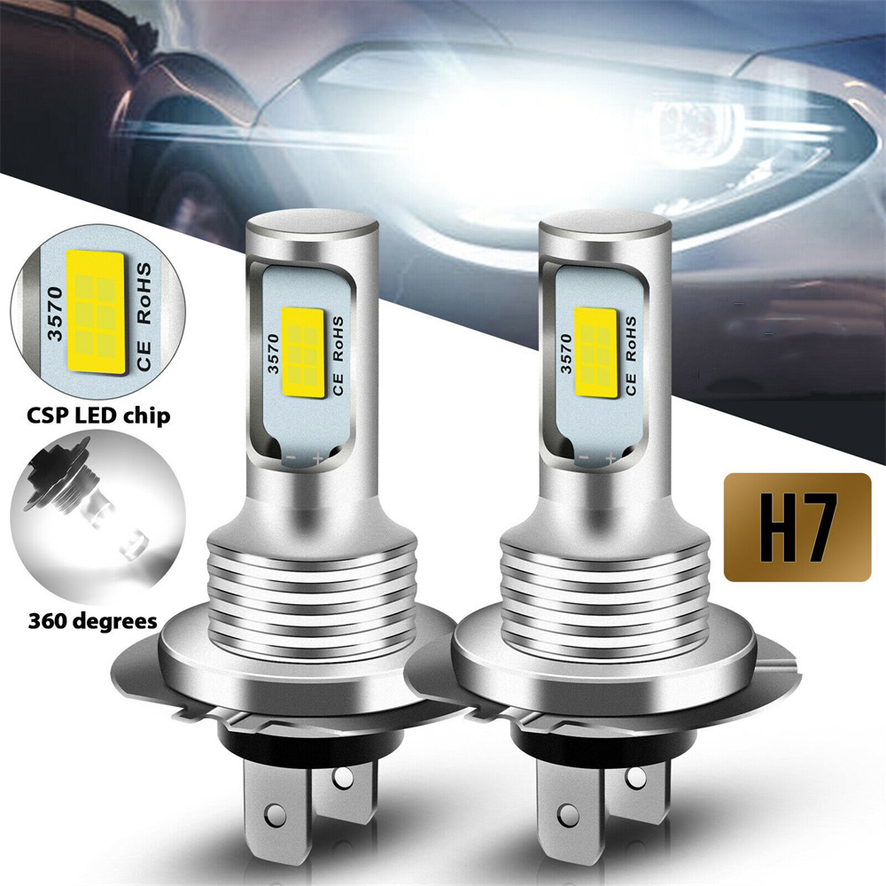 Car Led Bulb H1 H3 H8 H11 - 2Pcs H7 H4 LED Car Headlight