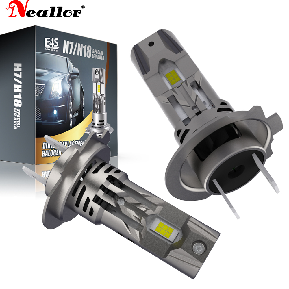 Led Headlight Bulb Canbus Error Free - 2x H7 Led Canbus No Error