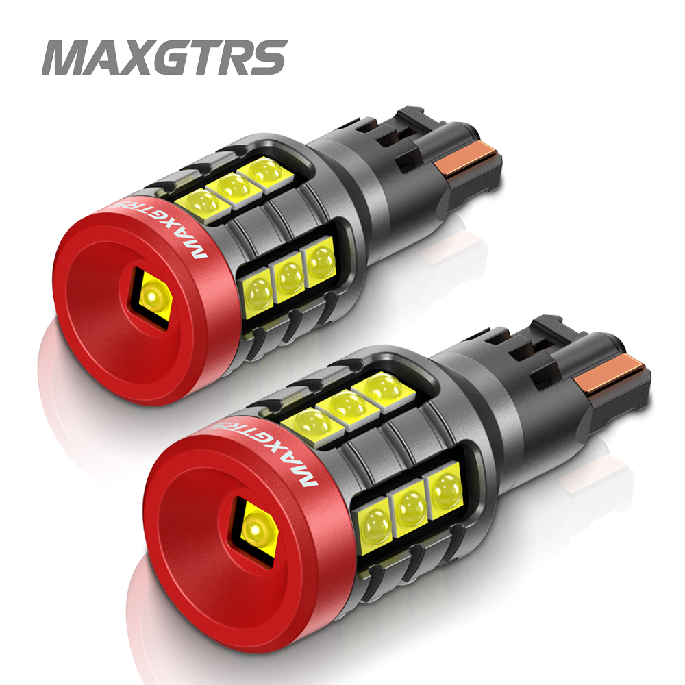 Led Tail Light Bulb Canbus - MAXGTRS 2x T15 LED Reversing Light