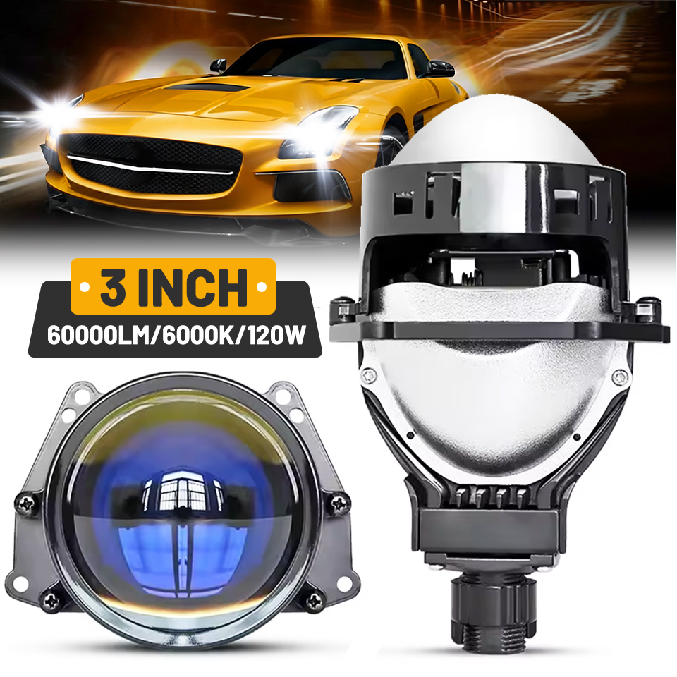 Bi Led Projector Lens 3 Inch - 2PCS 3 Inch Bi LED Projector