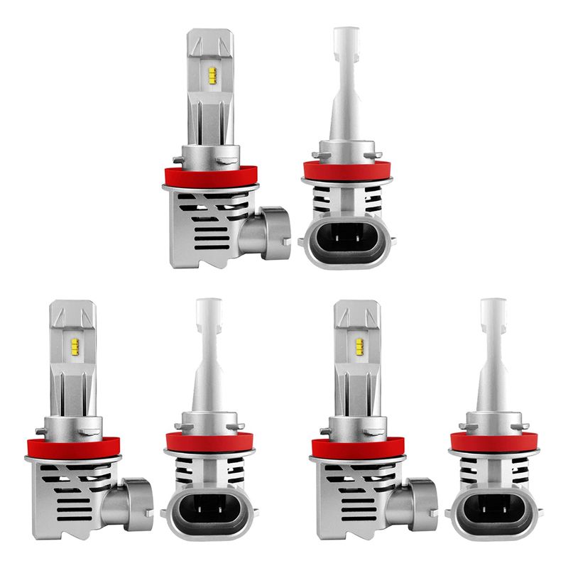 Led Headlight 6500K White 12000Lm - Ingenious-H11 H8 H9 H16 LED Headlight