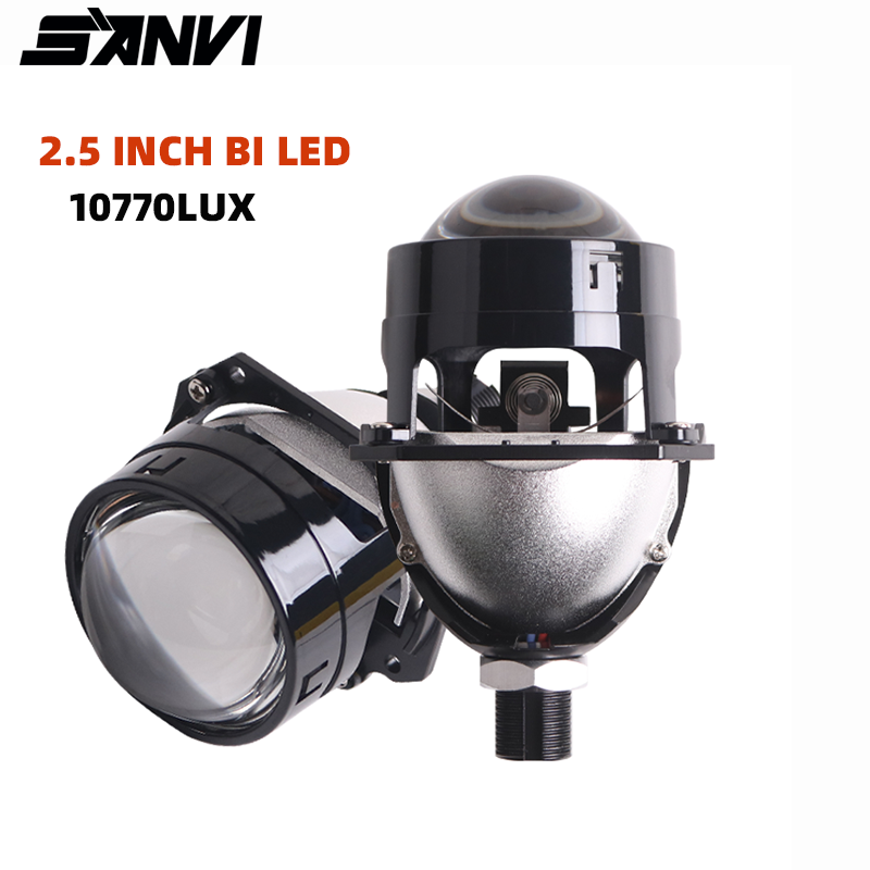 Car Led Headlight 9005 9006 - SANVI 2.5 Inch S6 Mini Auto