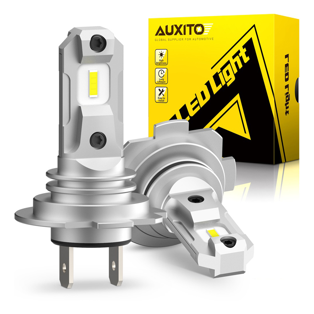 Led Headlight 6500K White 12000Lm - AUXITO 2Pcs 12000Lm CSP Chip LED