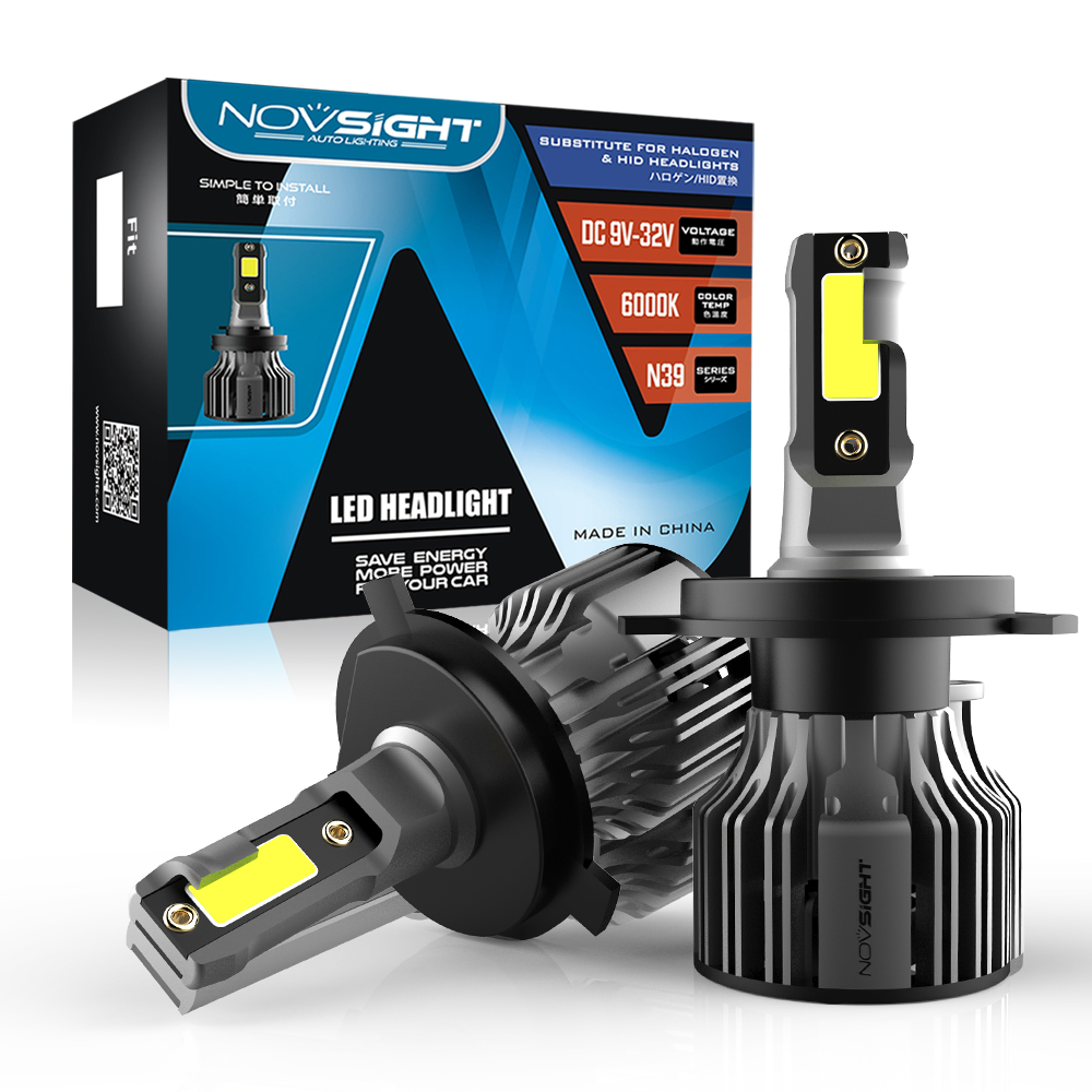 Car Led Bulb H1 H3 H8 H11 - NOVSIGHT Car Headlight Led H4 H1