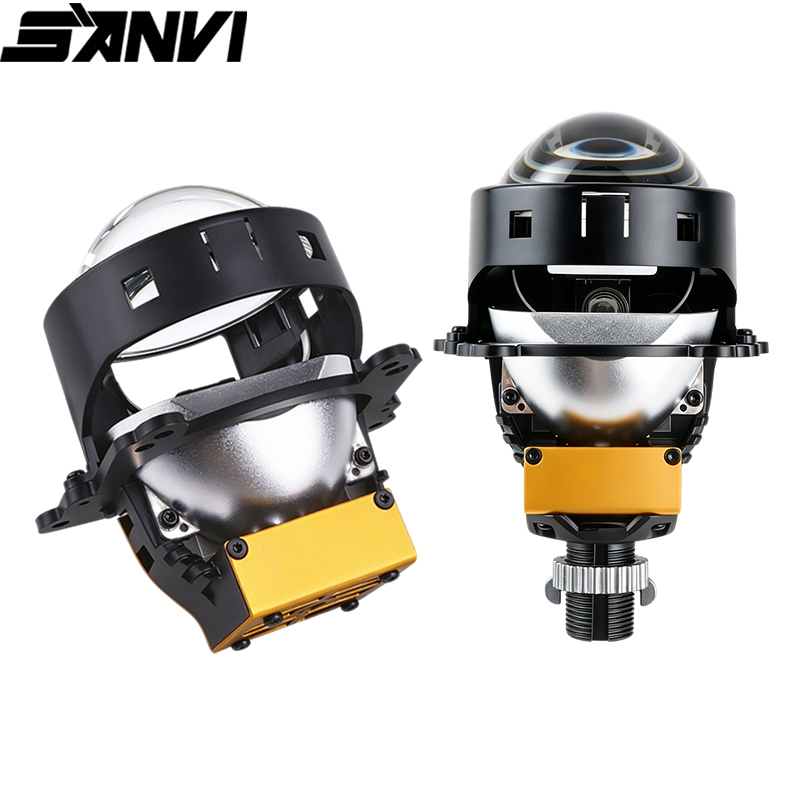 Car Led Headlight 9005 9006 - SANVI A45 3.0'' Bi LED Projector