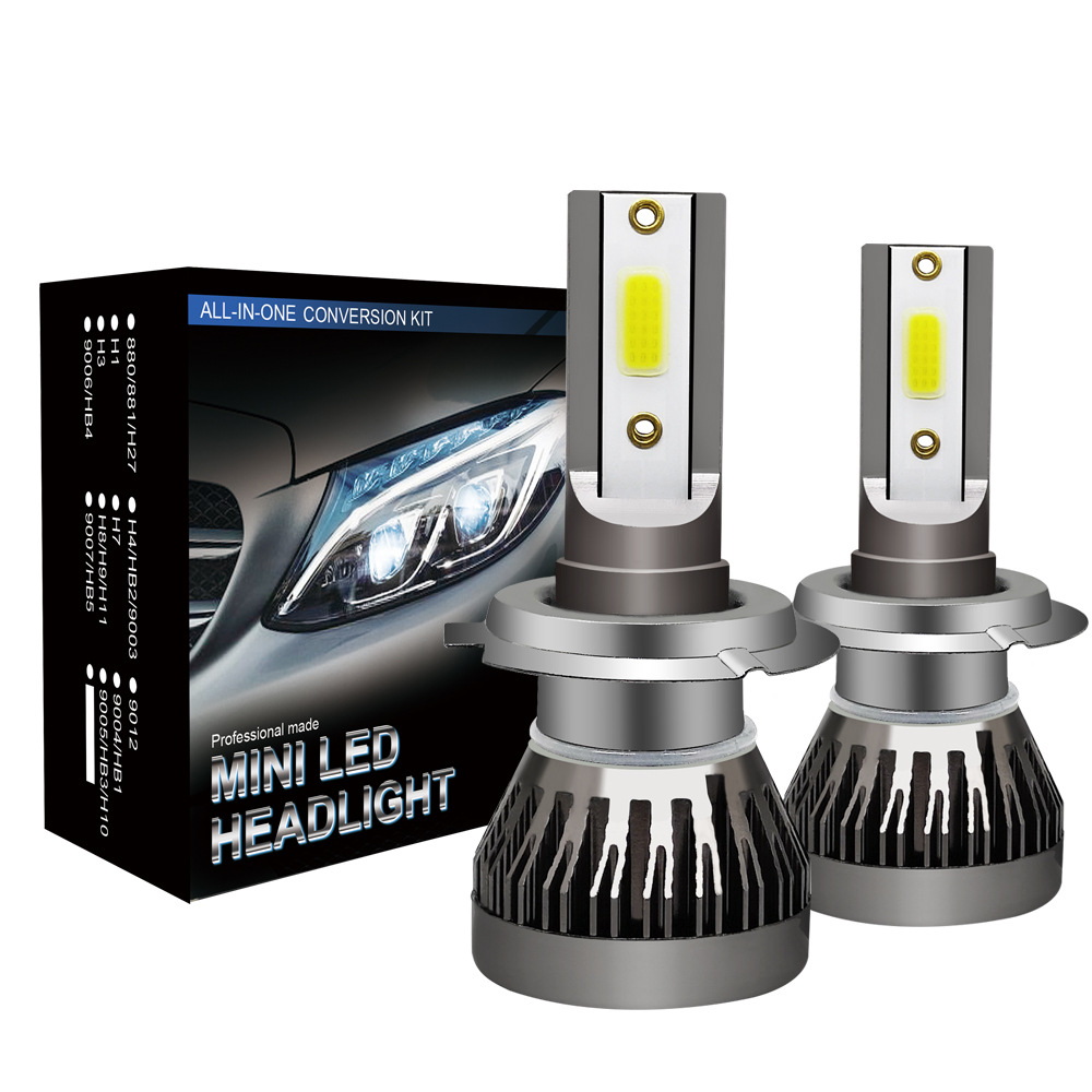 Car Led Bulb H1 H3 H8 H11 - 2PCS/pair Mini Lights Auto H7 LED