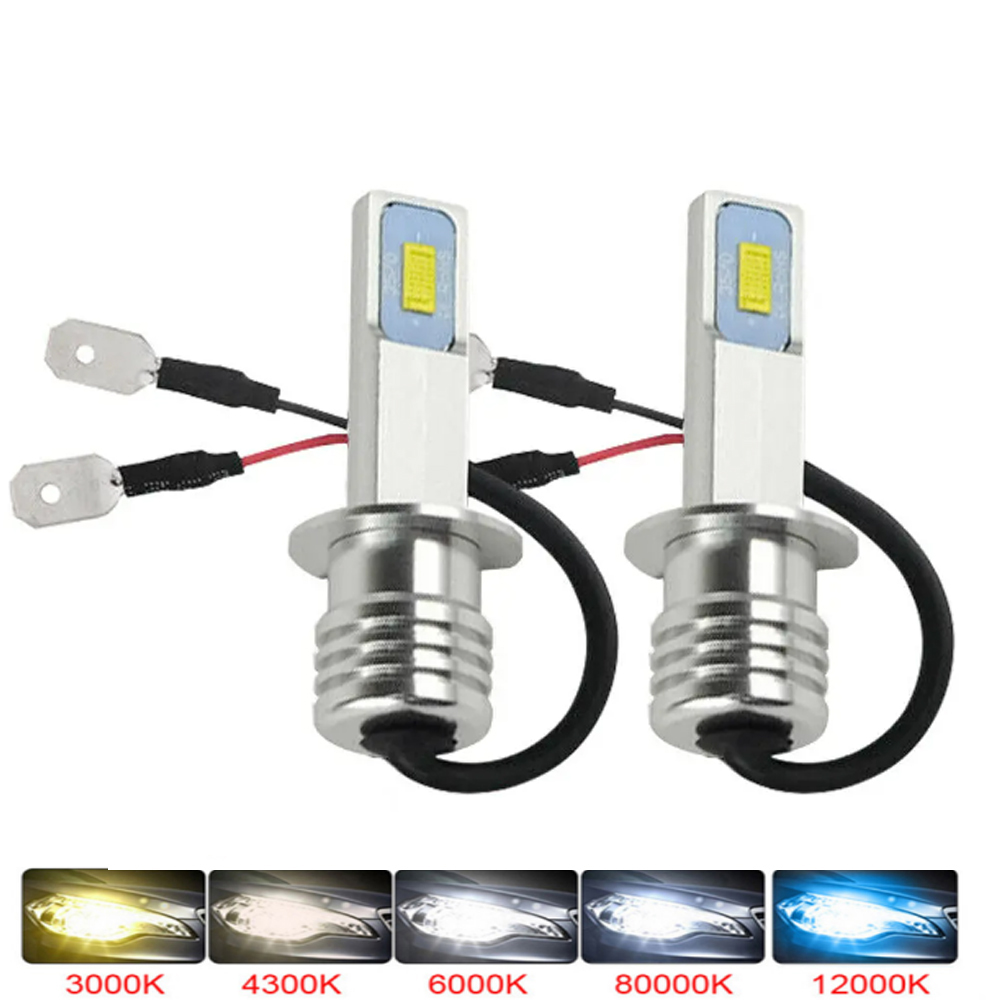 Led Headlight Bulb H7 20000Lm - 2Pcs H1 H3 H7 LED Car
