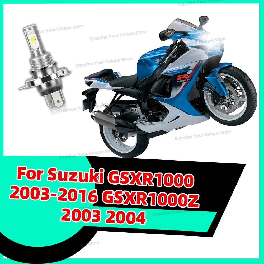 Motorcycle Led Headlight Bulb H4 - 1PC For Suzuki GSXR1000 2003-2016 GSXR1000Z