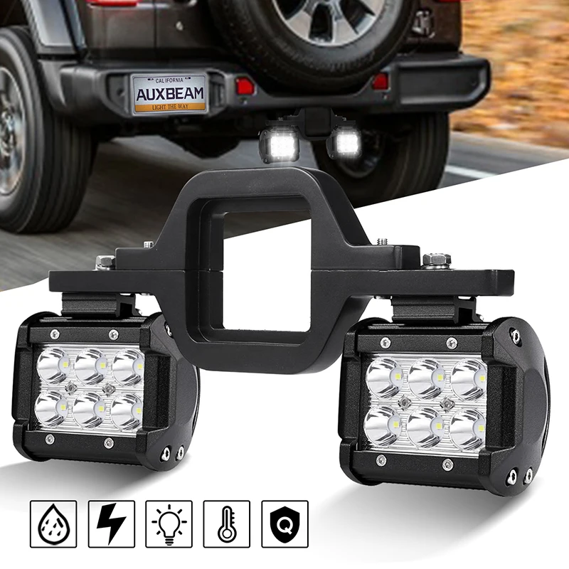 Led Work Light Bar 12 Inch Offroad - 4 inch 18W 3030 LED Working