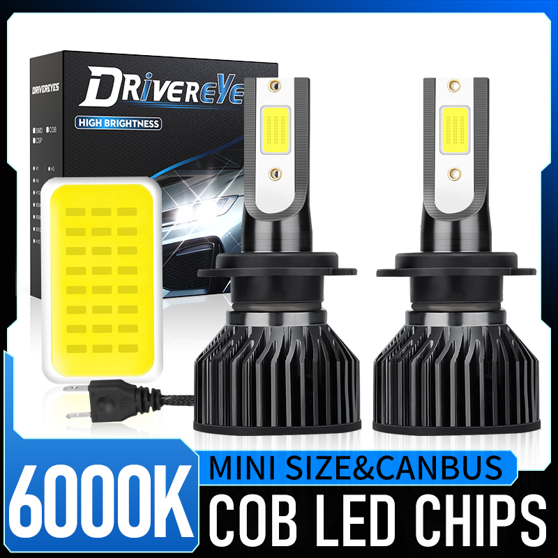Car Led Bulb H1 H3 H8 H11 - 50000LM 500W H7 LED H11 H4