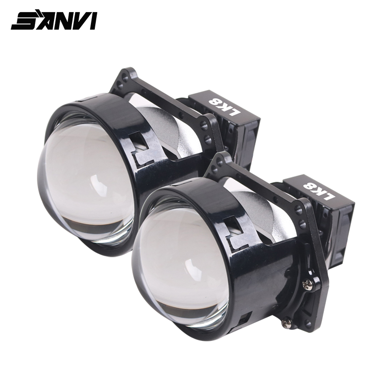 Car Led Headlight 9005 9006 - SANVI Car LK8 Bi LED Projector