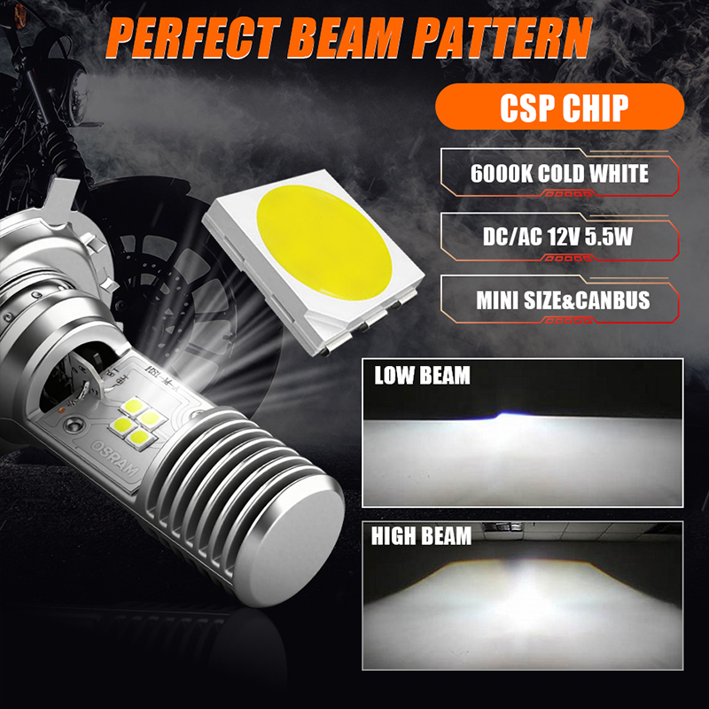 OSRAM HS1 Led Moto Car Headlig - огляд і ціна Motorcycle Led Headlight Bulb H4