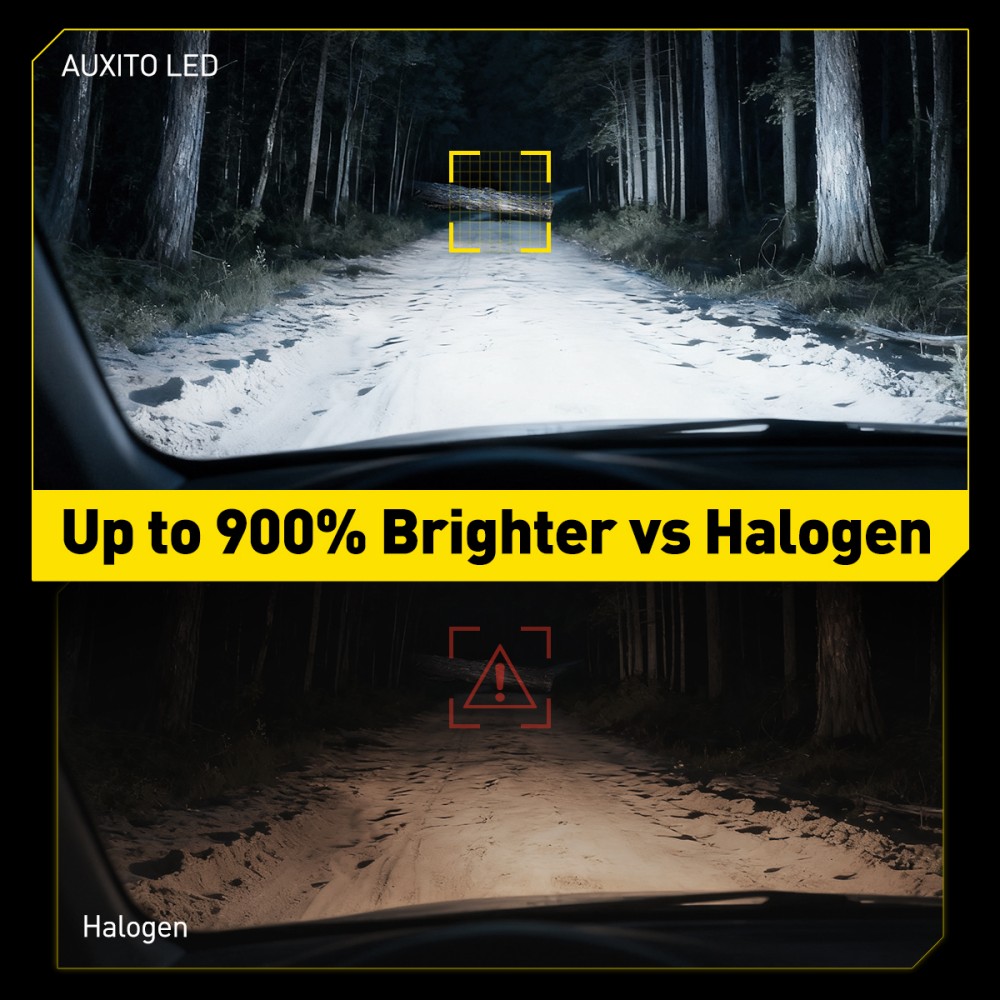 AUXITO 2Pcs 50W 12000LM LED Li - огляд і ціна Led Headlight 6500K White 12000Lm