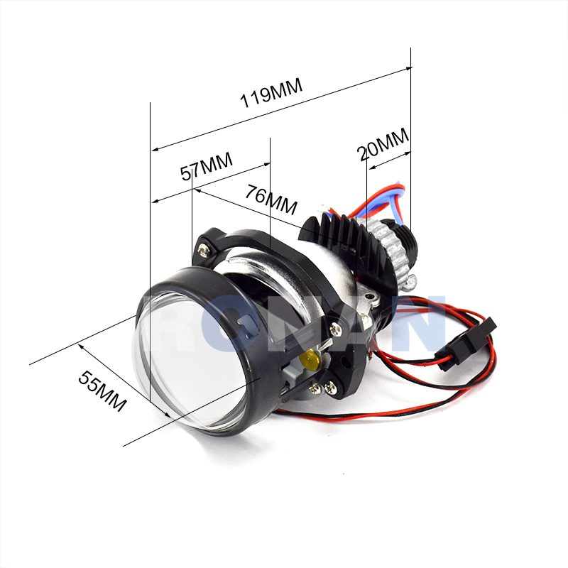 RONAN 2.0inch Mini Bi-Led Proj - огляд і ціна Car Led Headlight 9005 9006