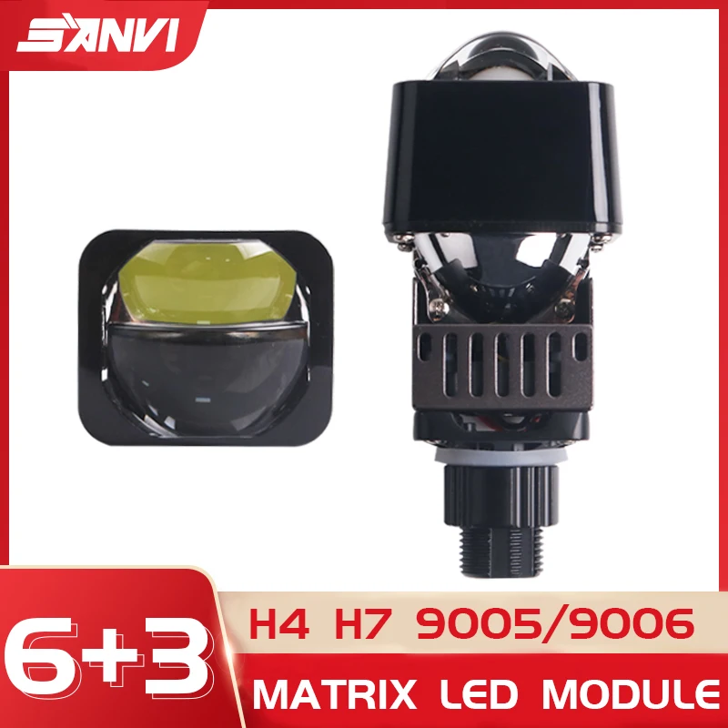 SANVI Bi Led Module 1.5 Inch M - огляд і ціна Car Led Headlight 9005 9006