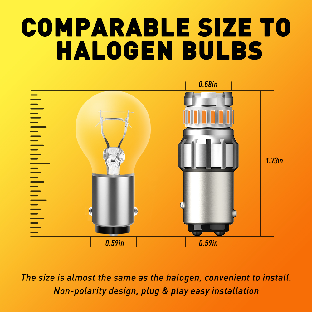 2Pcs 1157 BAY15D P21/5W LED DR - огляд і ціна Led Tail Light Bulb Canbus