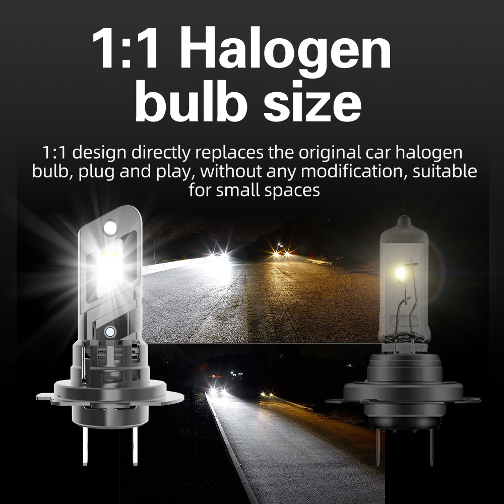 2x H7 Led Headlight Canbus No  - огляд і ціна Led Headlight Bulb Canbus Error Free