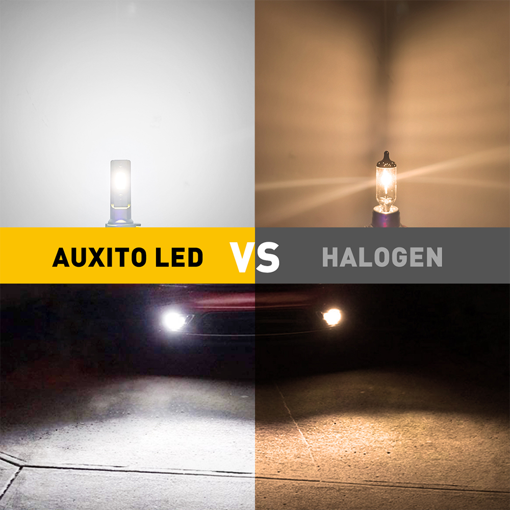 AUXITO 2Pcs CANBUS H8 H11 LED  - огляд і ціна Led Fog Light H11 3000K Yellow