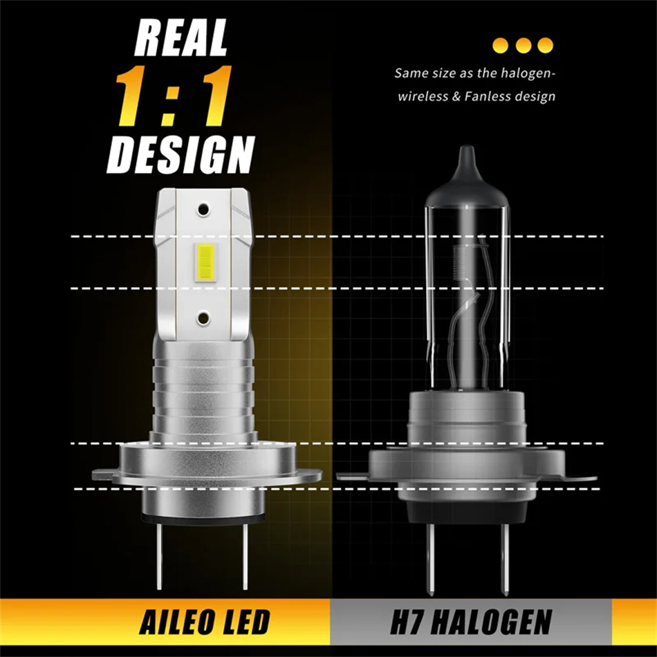 AILEO Led H11 Lights 15000LM F - огляд і ціна Car Led Headlight 9005 9006
