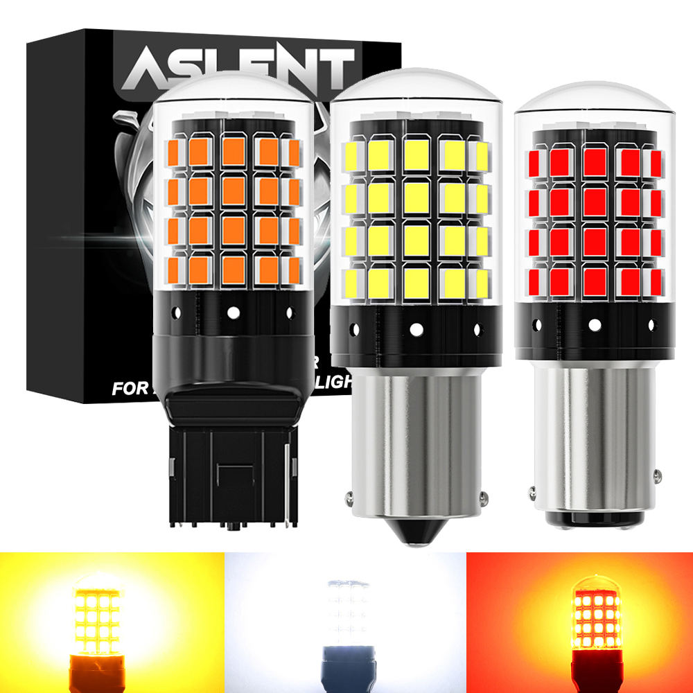 2x 1156 BA15S P21W BAU15S PY21 - огляд і ціна Led Tail Light Bulb Canbus