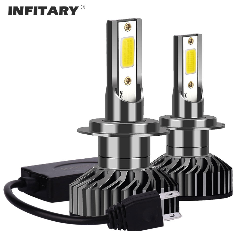 Infitary H7 LED Headlight H4 H - огляд і ціна Led Headlight 6500K White 12000Lm