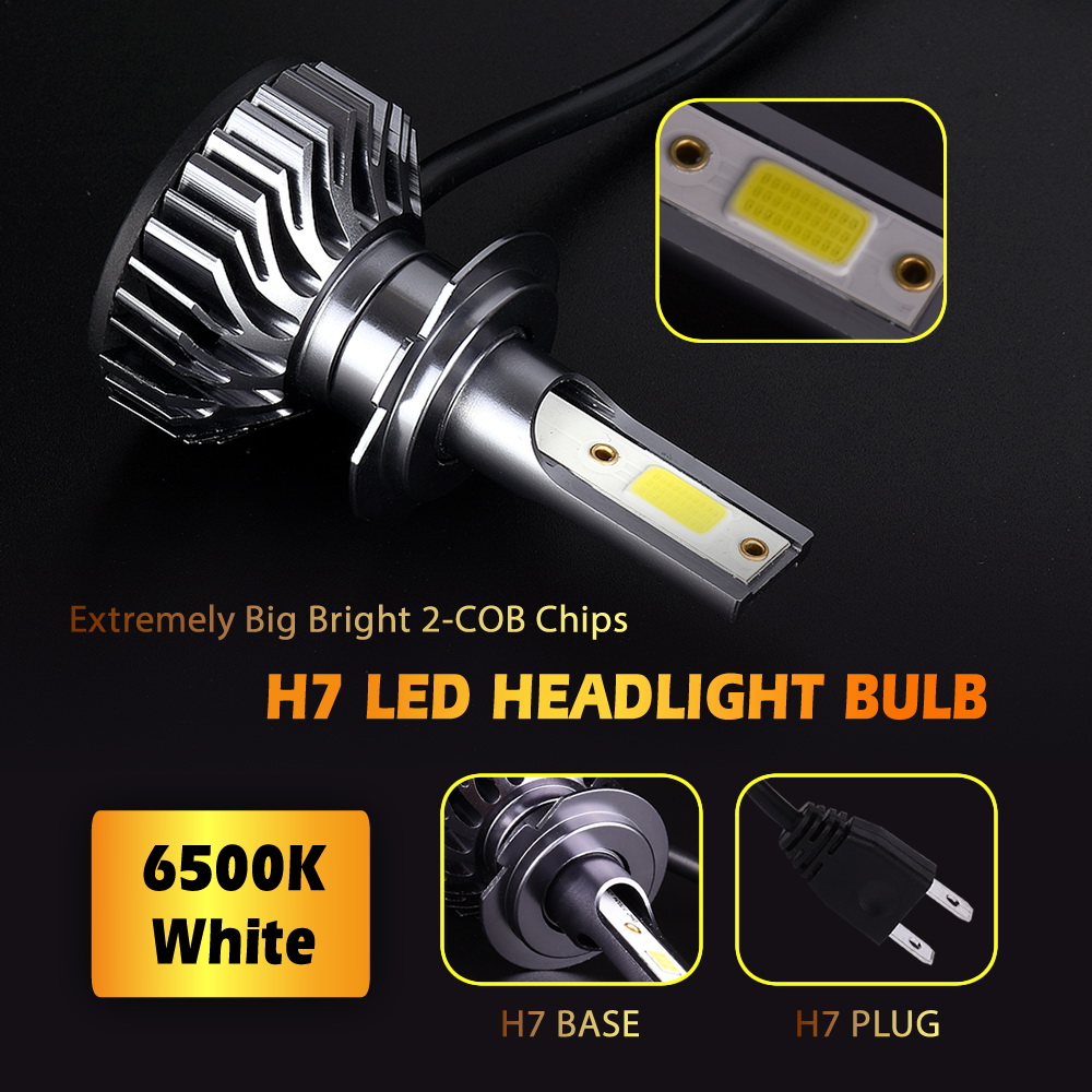 Infitary H7 LED Headlight H4 H - огляд і ціна Led Headlight 6500K White 12000Lm