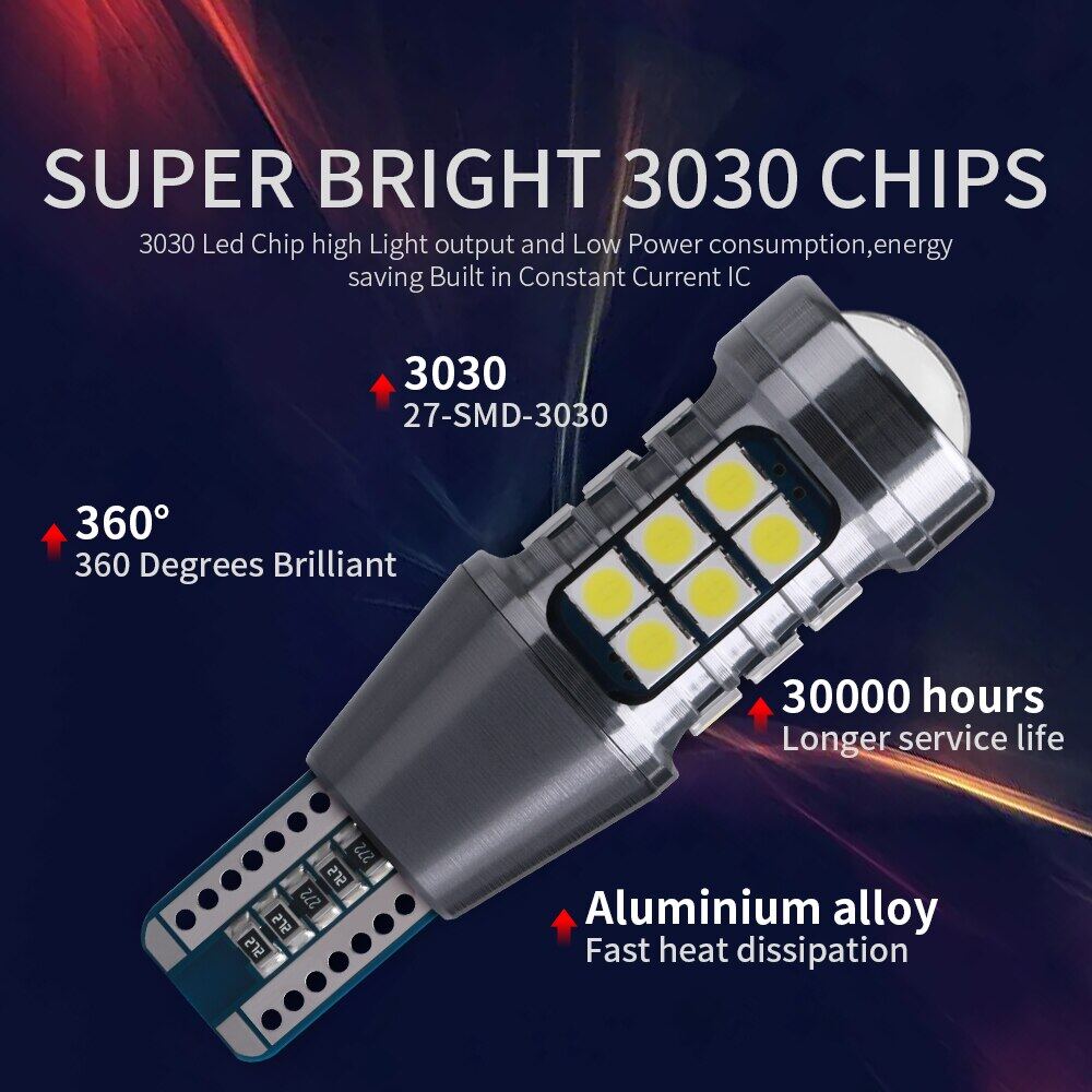 New Car LED Bulbs T15 W16W Can - огляд і ціна Led Tail Light Bulb Canbus