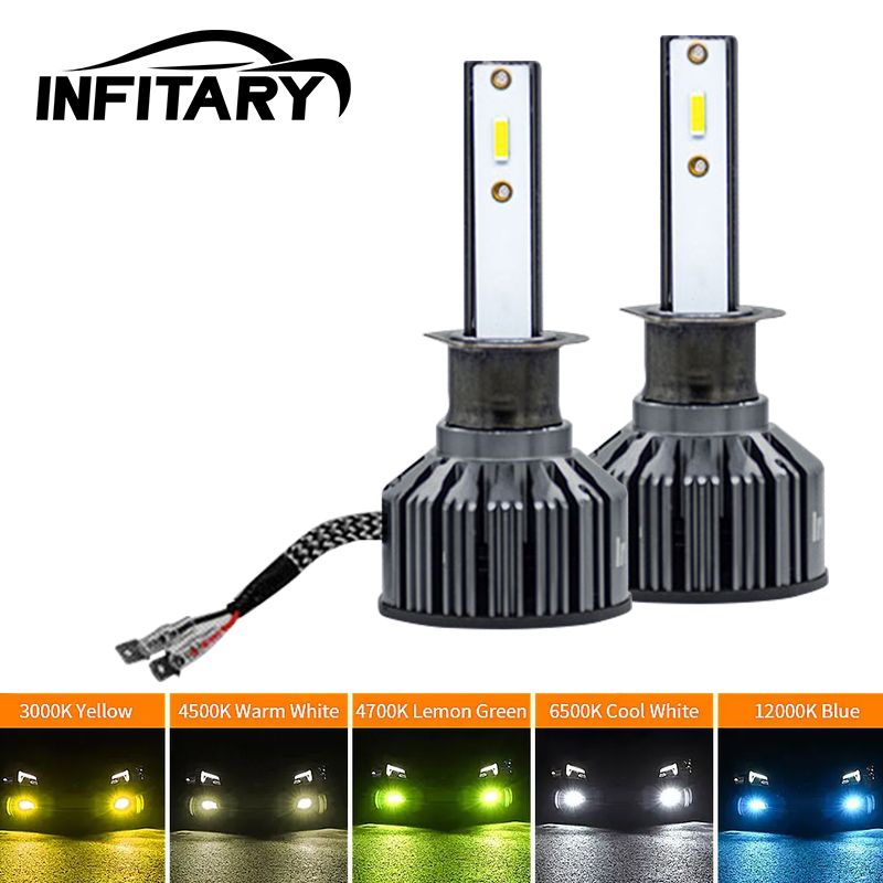 Infitary H7 LED Light for Car  - огляд і ціна Led Fog Light H11 3000K Yellow