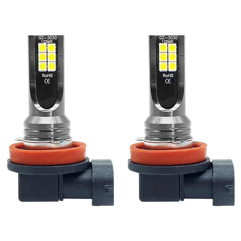 2Pcs 3030 H4 H7 LED Car Fog Li - огляд і ціна Car Led Bulb H1 H3 H8 H11