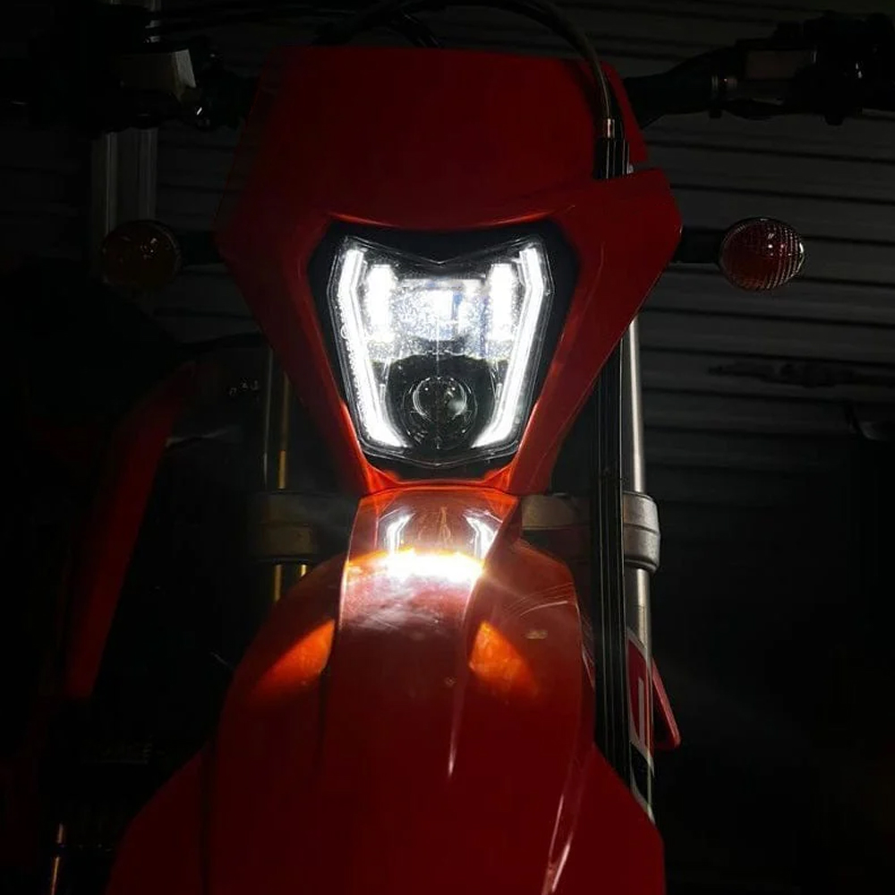 LED Headlight Headlamp For KTM - огляд і ціна Motorcycle Led Headlight Bulb H4