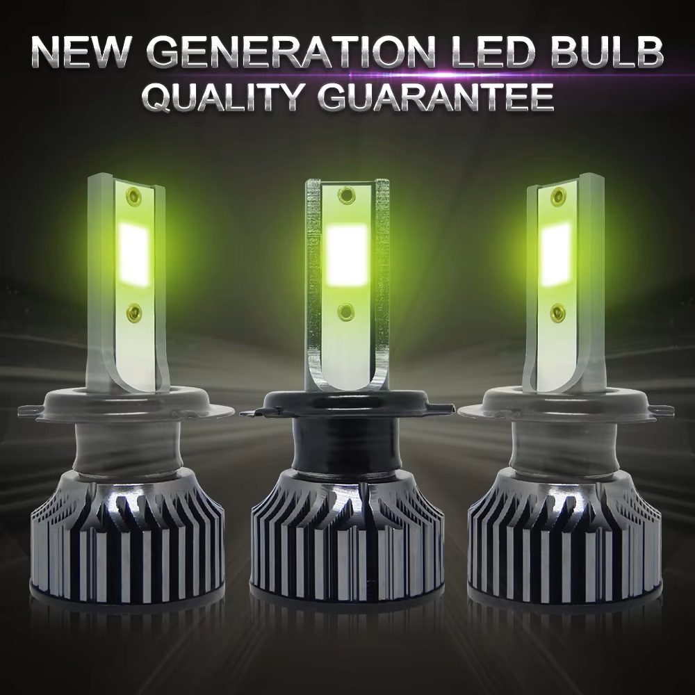 2Pcs Mini LED Car Headlight Bu - огляд і ціна Led Headlight Bulb H7 20000Lm