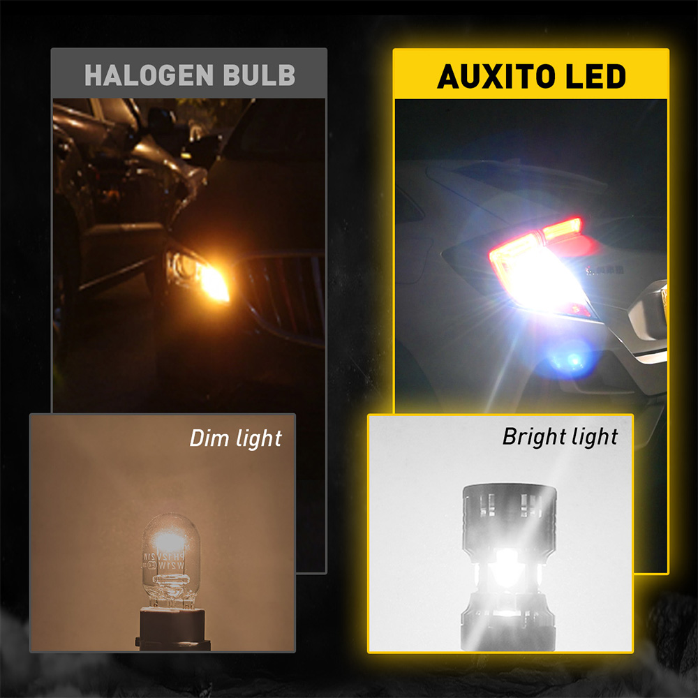 AUXITO 2Pcs Canbus W21/5W 7443 - огляд і ціна Led Tail Light Bulb Canbus