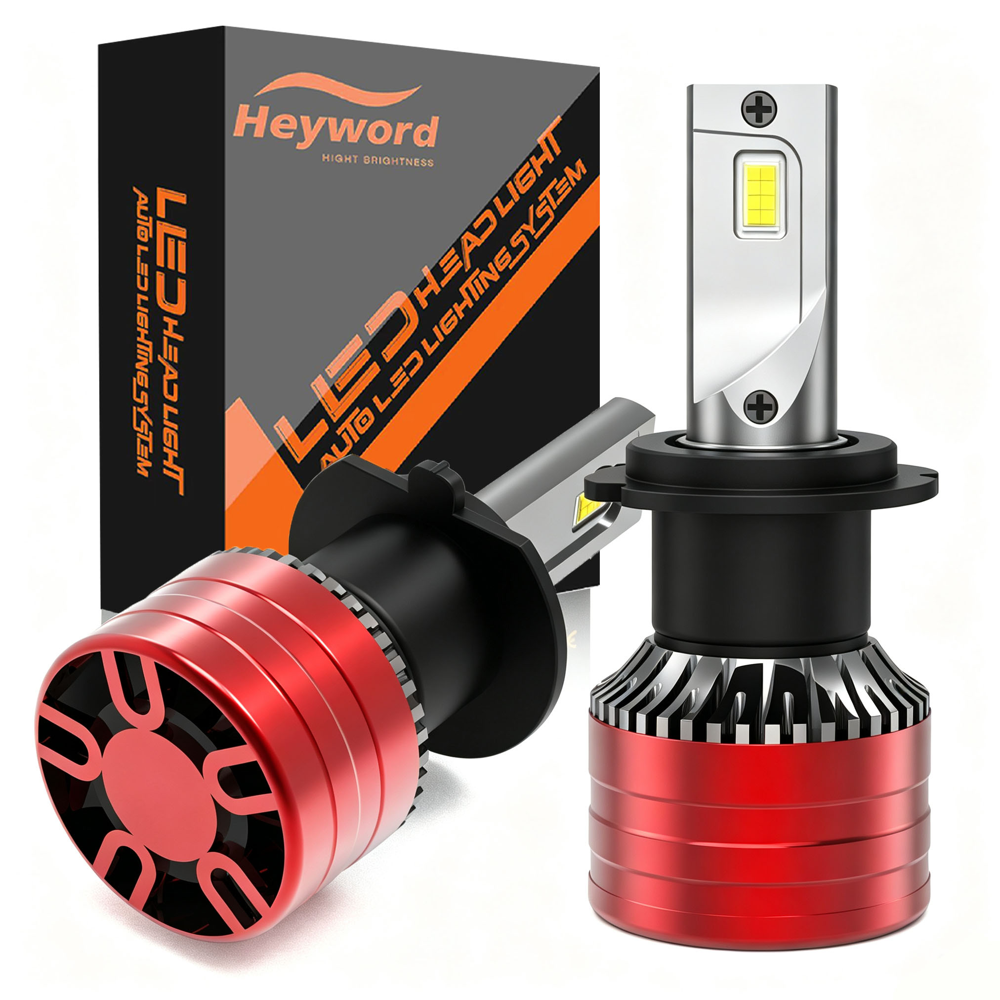 2x Heyword H4 LED Headlight Bu - огляд і ціна Led Headlight H4 Hi Lo 120W