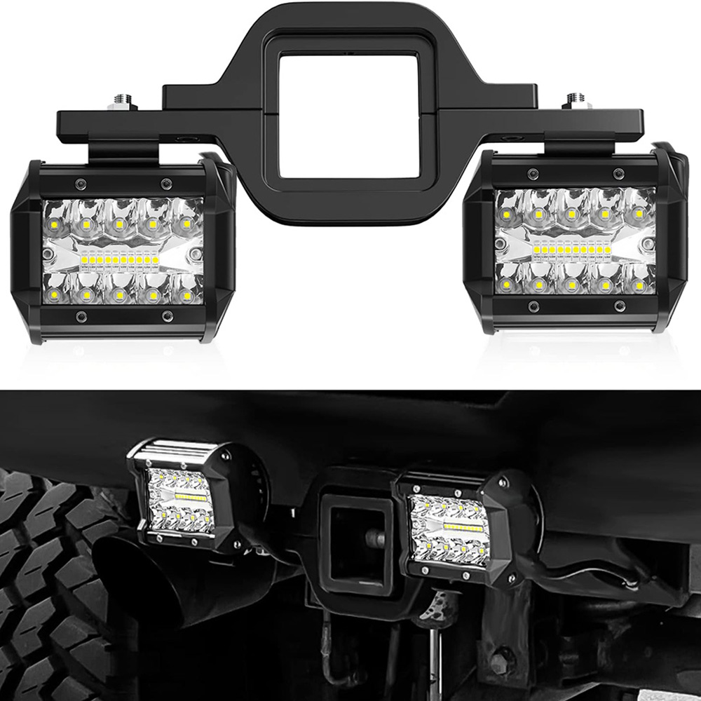 2PCS LED Work Light Pods 4 Inc - огляд і ціна Led Work Light Bar 12 Inch Offroad