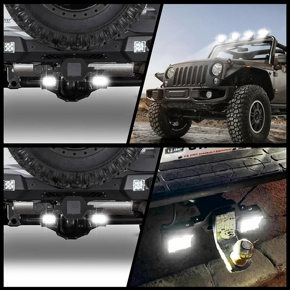 2PCS LED Work Light Pods 4 Inc - огляд і ціна Led Work Light Bar 12 Inch Offroad