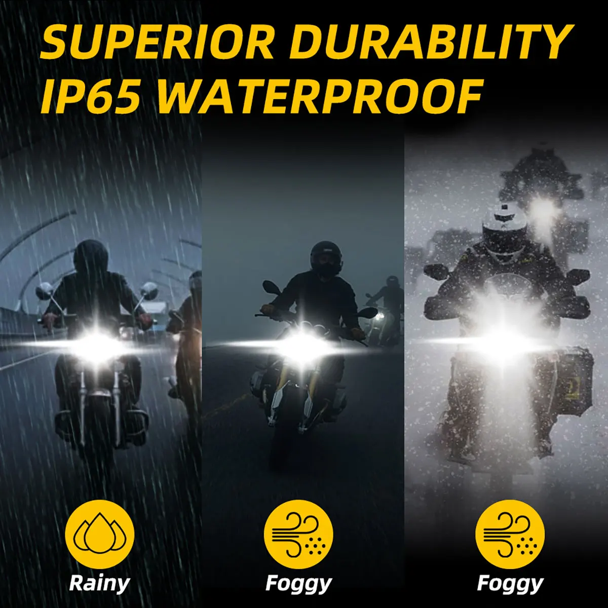 1PCS 144SMD H4 P15D BA20D Moto - огляд і ціна Motorcycle Led Headlight Bulb H4