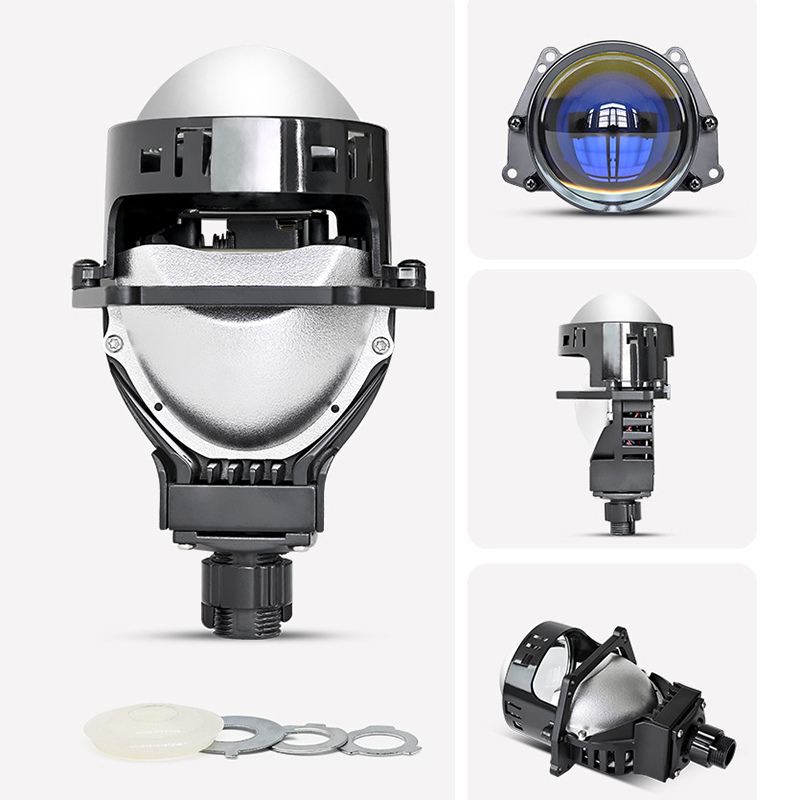 2pcs Bi LED Projector Headligh - огляд і ціна Bi Led Projector Lens 3 Inch