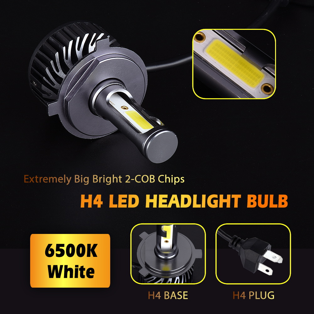 Infitary H7 H4 LED Auto Headli - огляд і ціна Led Headlight 6500K White 12000Lm