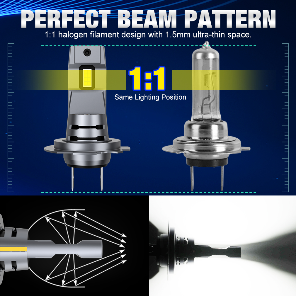 XSTORM H7 Led H8 H11 LED Headl - огляд і ціна Led Headlight Bulb H7 20000Lm