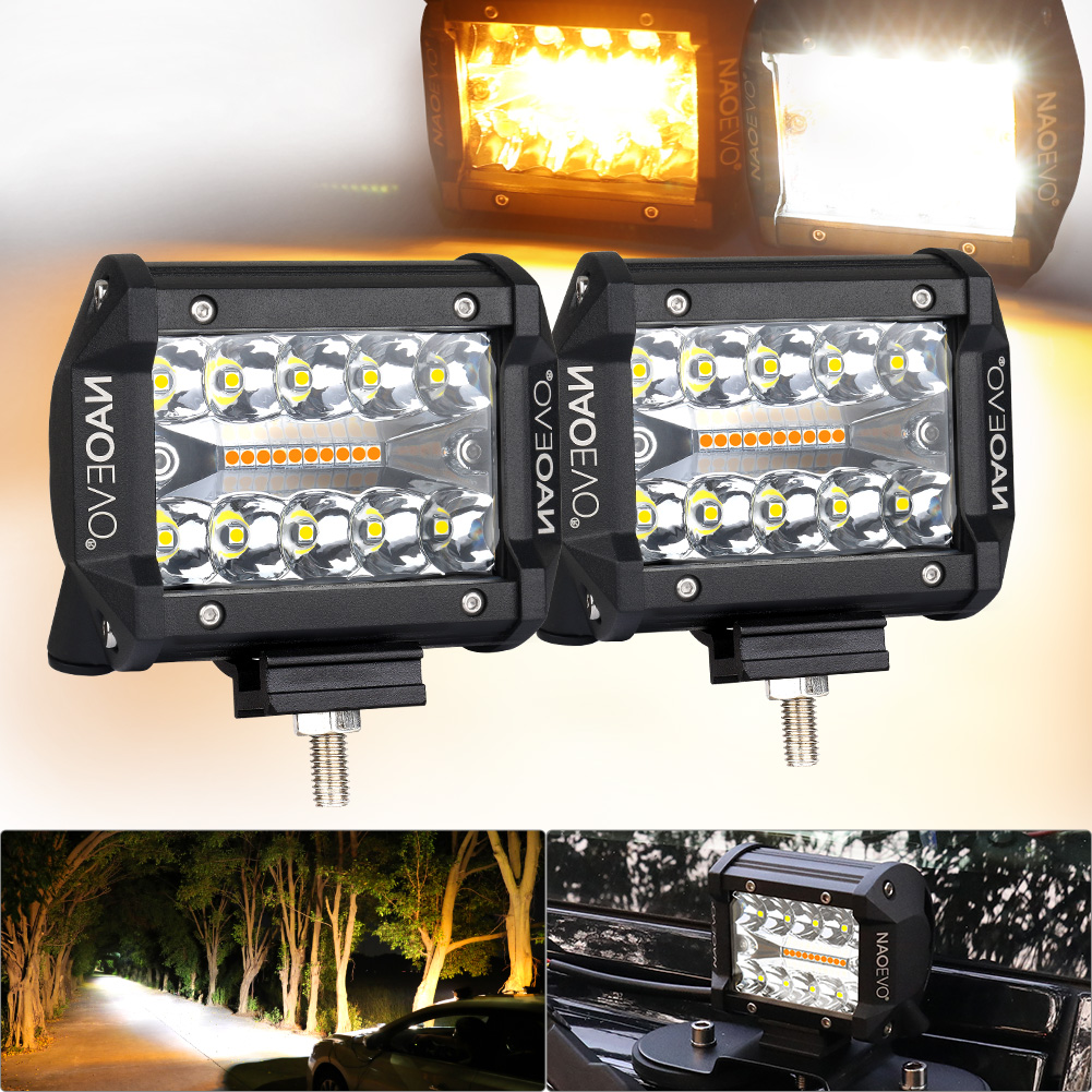 NAOEVO 3‘’4‘’7‘’12Inch 4x4 Off - огляд і ціна Led Work Light Bar 12 Inch Offroad