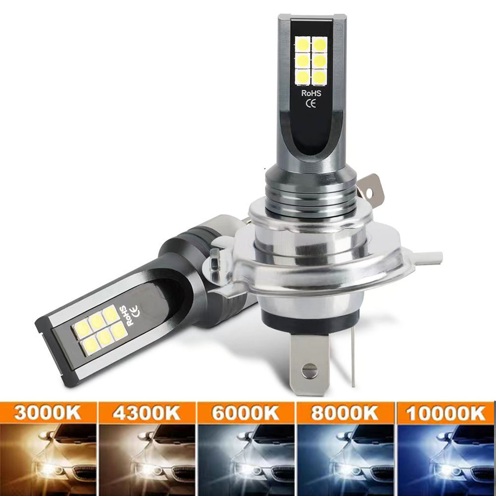 2Pcs LED Car Headlight H4 H7 H - огляд і ціна Car Led Bulb H1 H3 H8 H11