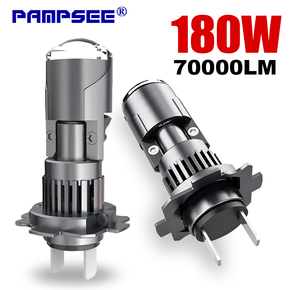 H7 H4 LED Laser Lens 1:1 Wirel - огляд і ціна Laser Led Headlight Projector Lens