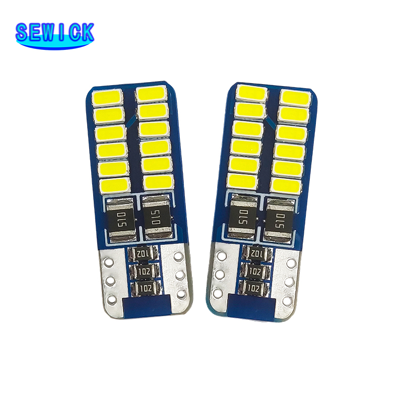 100Pcs T10 W5W LED Tail Light  - огляд і ціна Led Tail Light Bulb Canbus