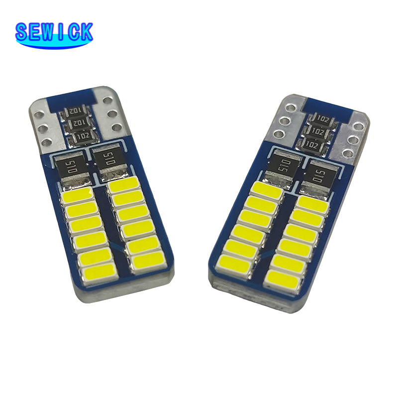 100Pcs T10 W5W LED Tail Light  - огляд і ціна Led Tail Light Bulb Canbus