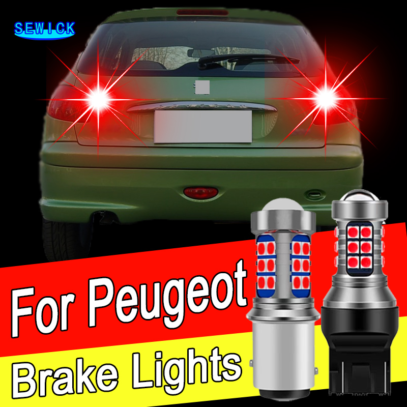 2pcs Accessories LED Brake Sto - огляд і ціна Led Tail Light Bulb Canbus