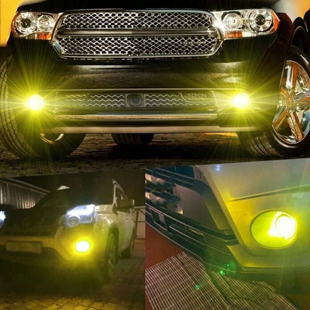 2PCS H8 H11 LED Fog Light Bulb - огляд і ціна Led Fog Light H11 3000K Yellow