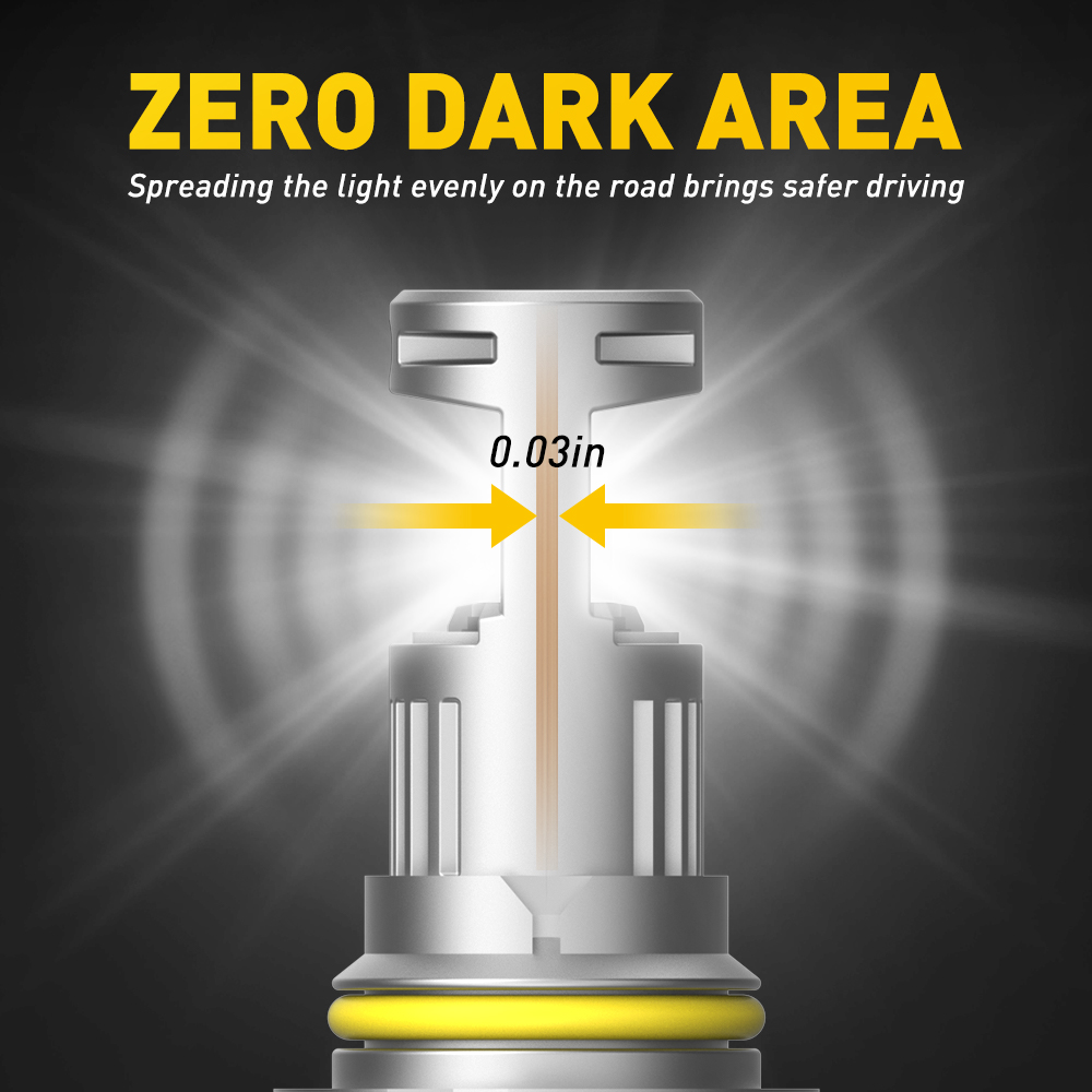 AUXITO 2Pcs Canbus 9004 LED He - огляд і ціна Led Headlight Bulb Canbus Error Free